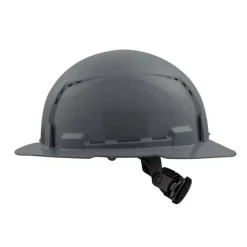 Milwaukee BOLT Hard Hat Vented, Class C Full Brim 6pt Suspension - Grey 48-73-1235