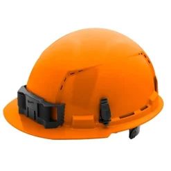 Milwaukee BOLT Hard Hat Vented, Class C Front Brim 6pt Suspension - Orange 48-73-1232