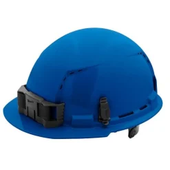 Milwaukee BOLT Hard Hat Vented, Class C Front Brim 6pt Suspension - Blue 48-73-1224