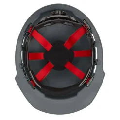 Milwaukee BOLT Hard Hat Vented, Class C Front Brim 6pt Suspension - Grey 48-73-1234