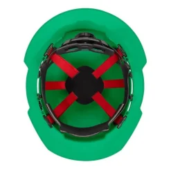 Milwaukee BOLT Hard Hat Vented, Class C Full Brim 6pt Suspension - Green 48-73-1227