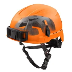 Milwaukee BOLT Type 2, Class E Unvented Safety Helmet w/ IMPACT ARMOR Liner - Orange 48-73-1363