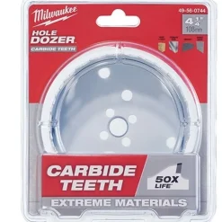 Milwaukee 4-1/4" Carbide Teeth Hole Dozer Hole Saw 49-56-0744