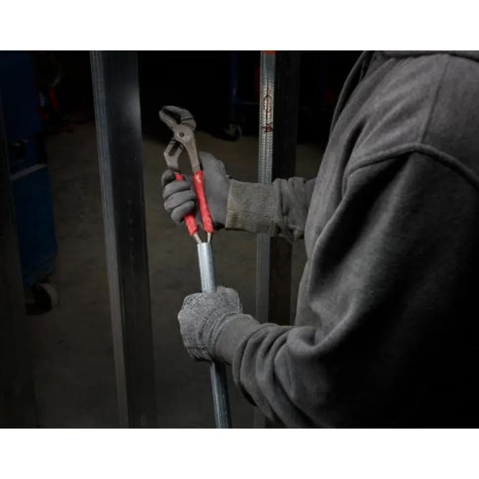 Milwaukee 6" & 10" Comfort Grip Straight Jaw Pliers Set 48-22-6330