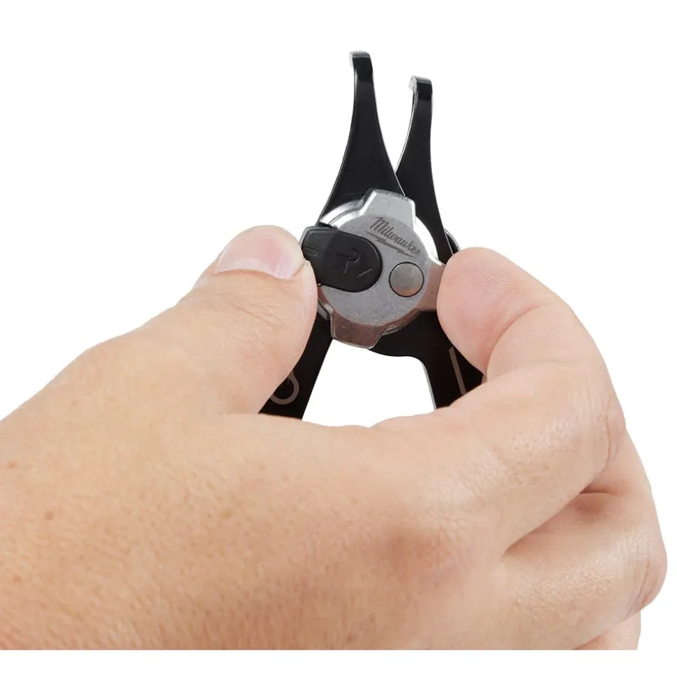 Milwaukee .070" Convertible Snap Ring Pliers - 90 degree 48-22-6538