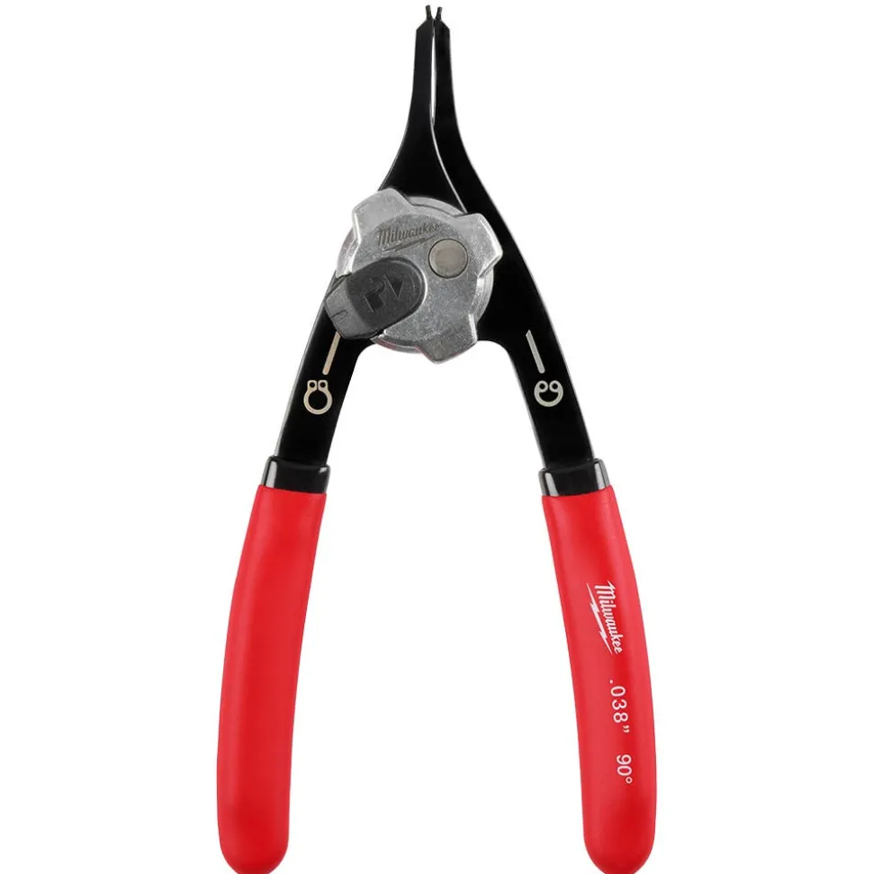 Milwaukee .047" Convertible Snap Ring Pliers - 18 degree 48-22-6533