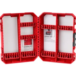 Milwaukee Customizable Large PACKOUT Compatible Case for Impact Driver Accessories 48-32-9922