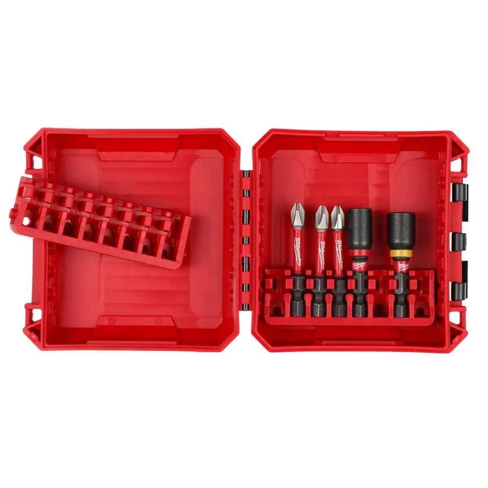 Milwaukee Customizable Small PACKOUT Compatible Case for Impact Driver Accessories 48-32-9920