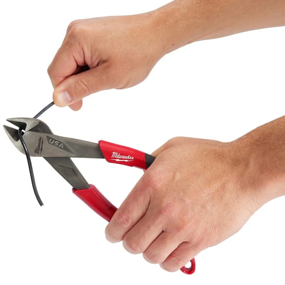 Milwaukee 6" Diagonal Comfort Grip Cutting Pliers (USA) MT556