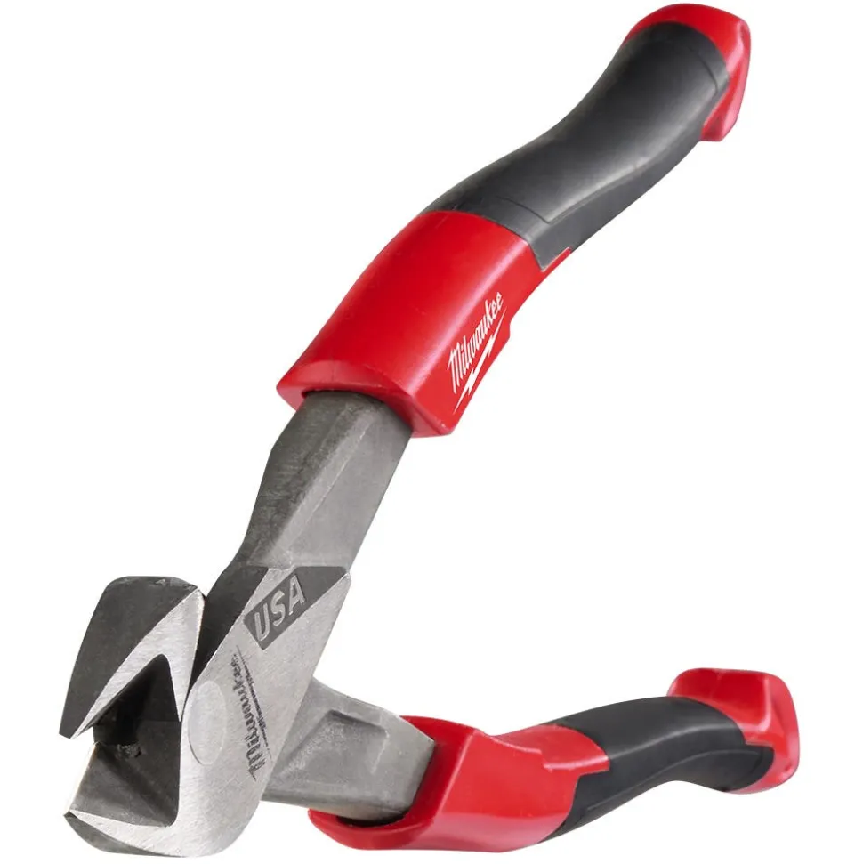 Milwaukee 8" Diagonal Comfort Grip Cutting Pliers (USA) MT558