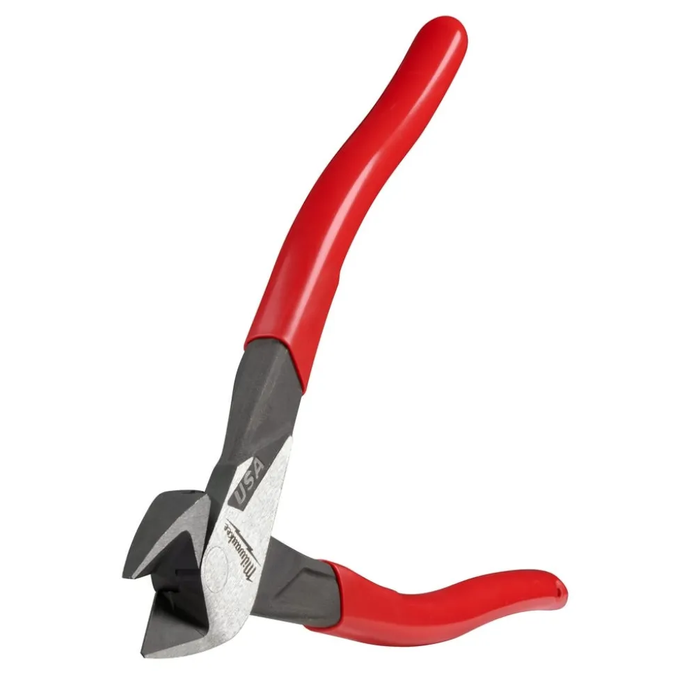 Milwaukee 8" Diagonal Dipped Grip Cutting Pliers (USA) MT508