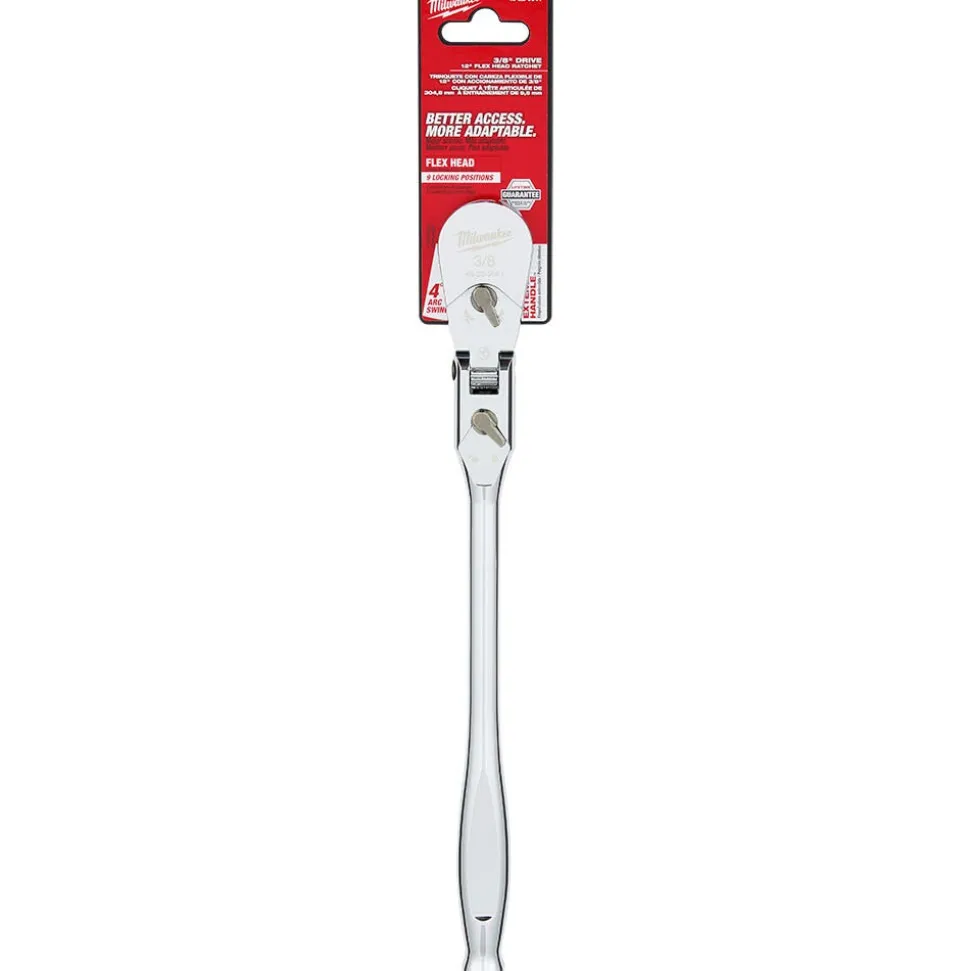 Milwaukee 3/8" Drive 12" Flex Head Ratchet 48-22-9041