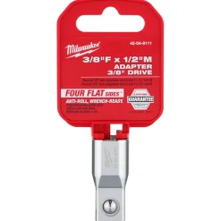 Milwaukee 3/8" Drive 3/8"F X 1/2"M Adapter 42-04-9111
