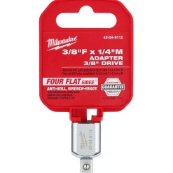 Milwaukee 3/8" Drive 3/8"F X 1/4"M Adapter 42-04-9112
