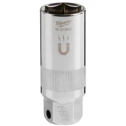 Milwaukee 3/8" Drive 13/16" Magnetic Spark Plug Socket 48-22-9554