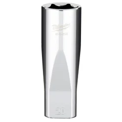 Milwaukee 1/2" Drive 20mm Deep 6-Point Chrome Socket 45-34-2120