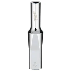 Milwaukee 1/4" Drive 4mm Deep 6-Point Chrome Socket 45-34-4010