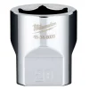 Milwaukee 3/8" Drive 20mm Standard 6-Point Chrome Socket 45-34-8020
