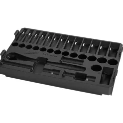 Milwaukee 3/8" Drive 32pc METRIC Tray for Ratchet & Socket Set PACKOUT 48-22-9482T