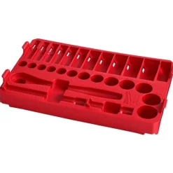 Milwaukee 3/8" Drive 28pc SAE Tray for Ratchet & Socket Set PACKOUT 48-22-9481T