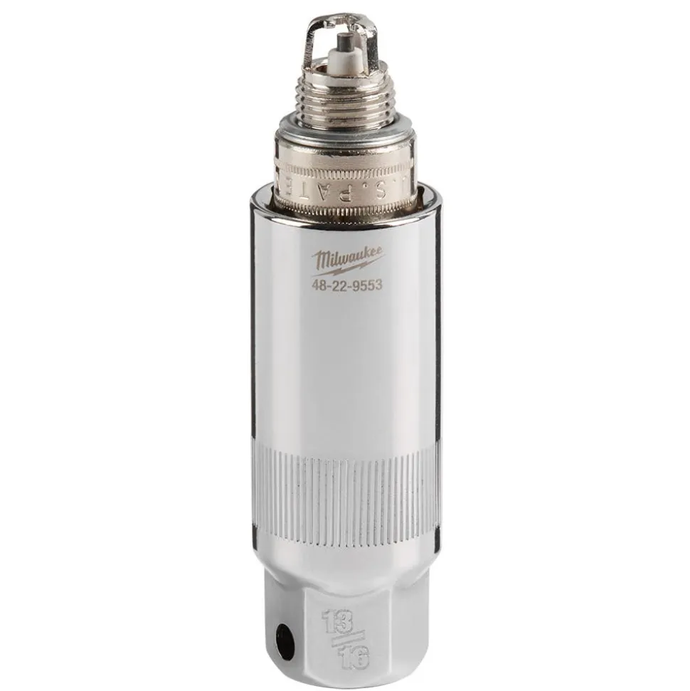 Milwaukee 3/8" Drive 13/16" Spark Plug Socket 48-22-9553