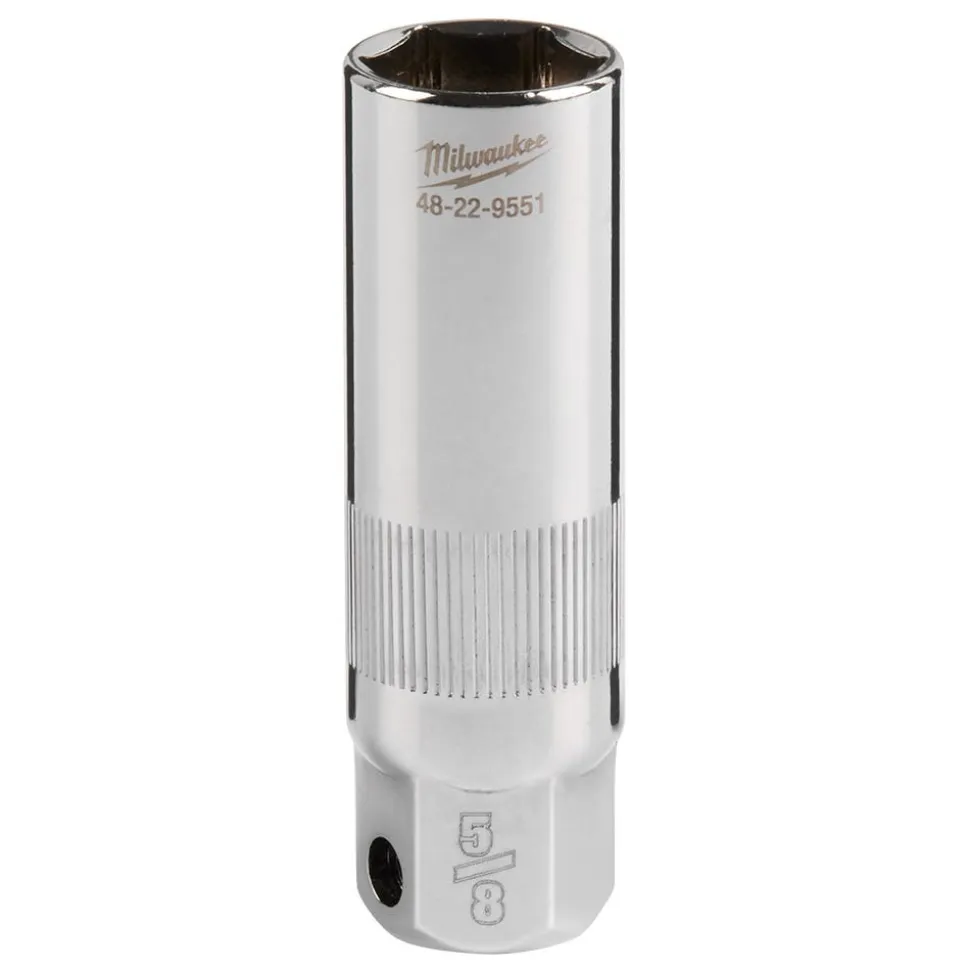 Milwaukee 3/8" Drive 5/8" Spark Plug Socket 48-22-9551