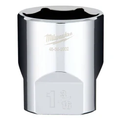 Milwaukee 1/2" Drive 1-3/16" Standard 6-Point Chrome Socket 45-34-2002