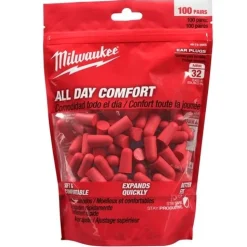 Milwaukee Ear Plugs (100 Pair) 48-73-3005