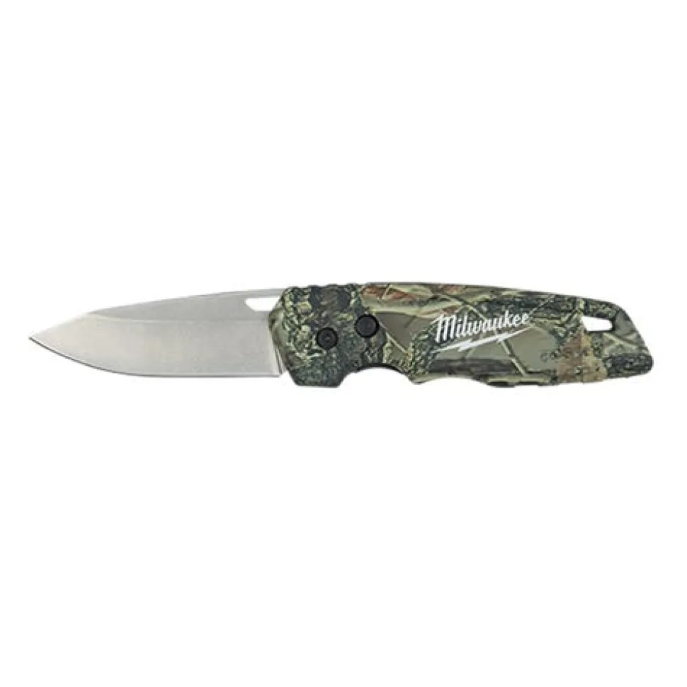 Milwaukee Fastback Camo Folding Pocket Knife 48-22-1524