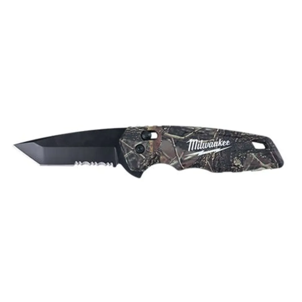 Milwaukee Fastback Camo Spring Assisted Folding Knife 48-22-1535