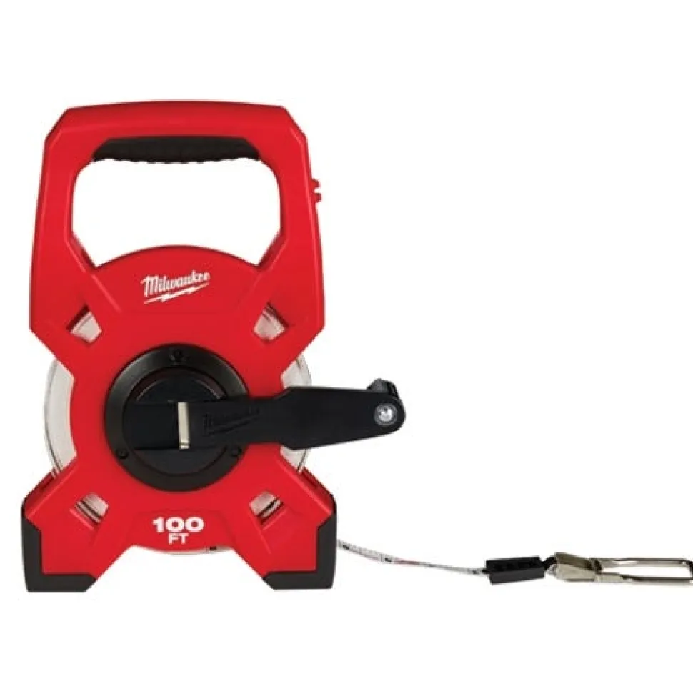 MIlwaukee 100' Fiberglass Open Reel Long Tapes 48-22-5301