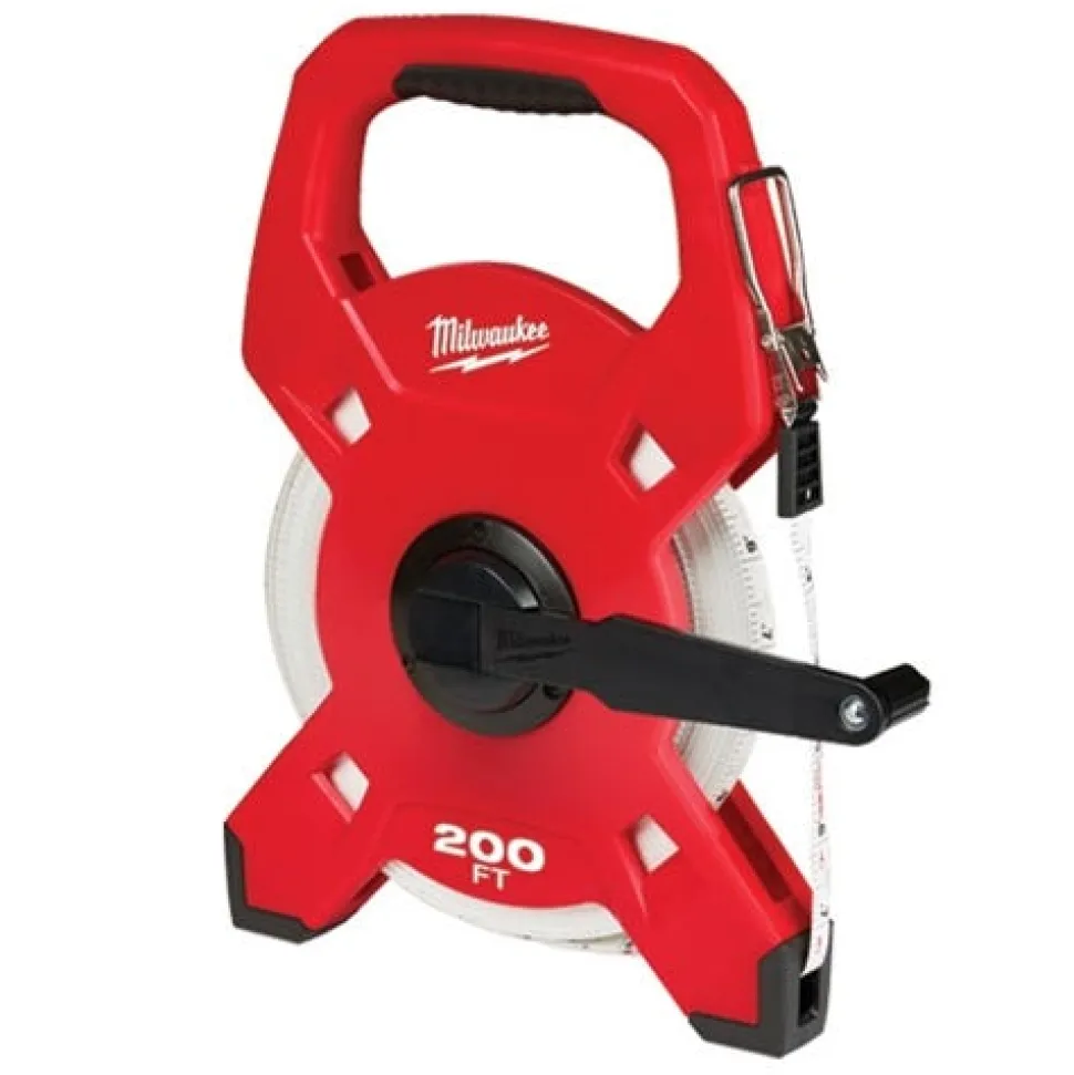 Milwaukee 200' Fiberglass Open Reel Long Tapes 48-22-5302
