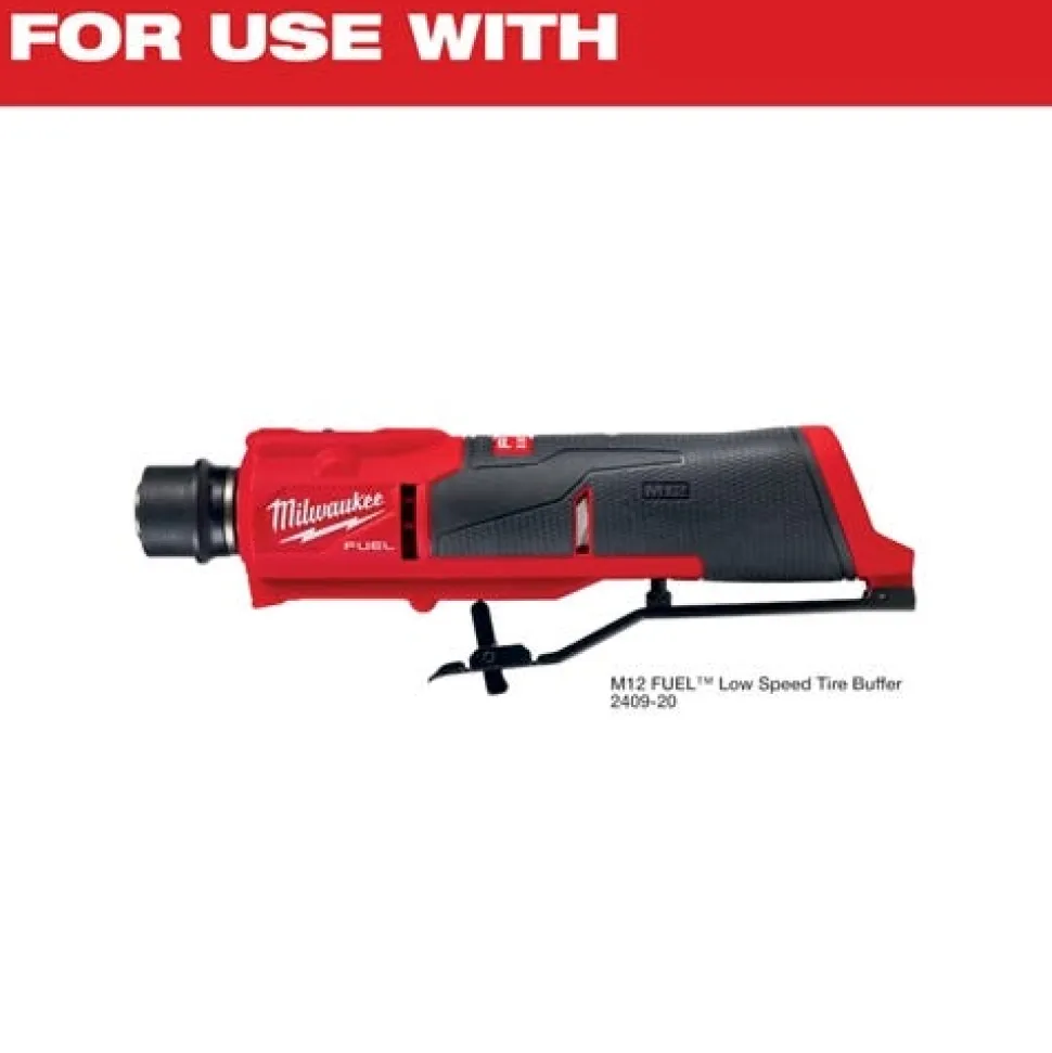 Milwaukee 2-1/2" Flared Contour Buffing Wheel for M12 FUEL Low Speed Tire Buffer 49-93-2409