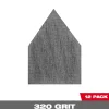 Milwaukee 320 Grit Mesh Sanding Sheet for M12 FUEL Orbital Detail Sander 12pk 48-80-5320