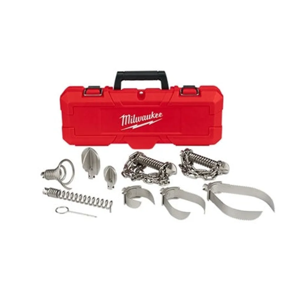 Milwaukee Head Attachment Kit for 1-1/4" Sectional Cable 48-53-4840
