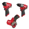 Milwaukee 1/4" Hex Impact Driver, 1/2" Hammer Drill/Driver & Oscillating Multi-Tool bare Tool Bundle