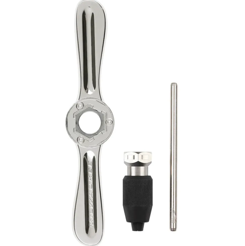 Milwaukee Hex-LOK 2-in-1 Tap and Die Threading Handle? & Tap Collet 49-57-5003