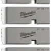 Milwaukee 1"-2" HIGH SPEED FOR STAINLESS NPT Universal Pipe Threading Dies 48-36-1206