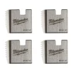 Milwaukee 1-1/2" High Speed NPT Portable Pipe Threading Dies (Set of 4) 48-36-1111