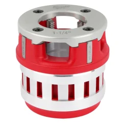 Milwaukee 1-1/4" High Speed NPT 12R Pipe Threading Forged Aluminum Die Head 48-36-1010