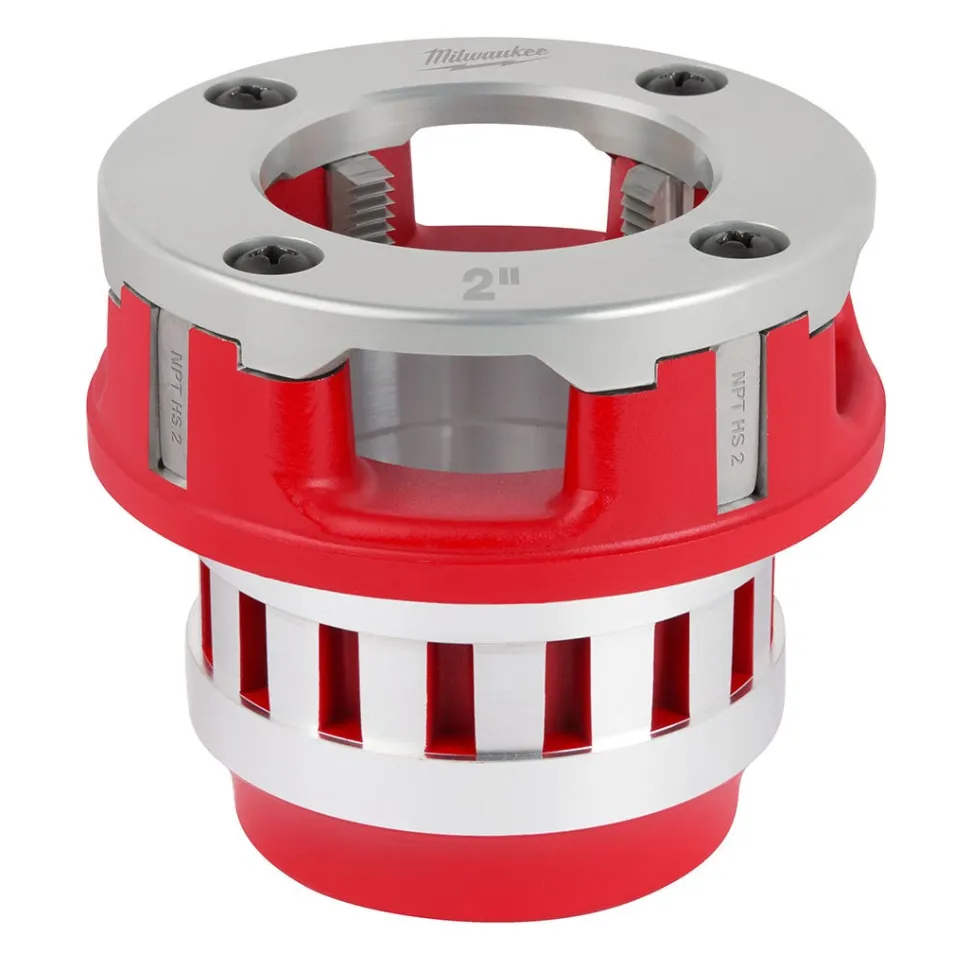 Milwaukee 2" High Speed NPT 12R Pipe Threading Forged Aluminum Die Head 48-36-1012