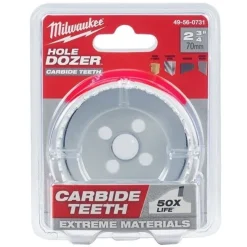 Milwaukee 2-3/4" Hole Dozer with Carbide Teeth 49-56-0731