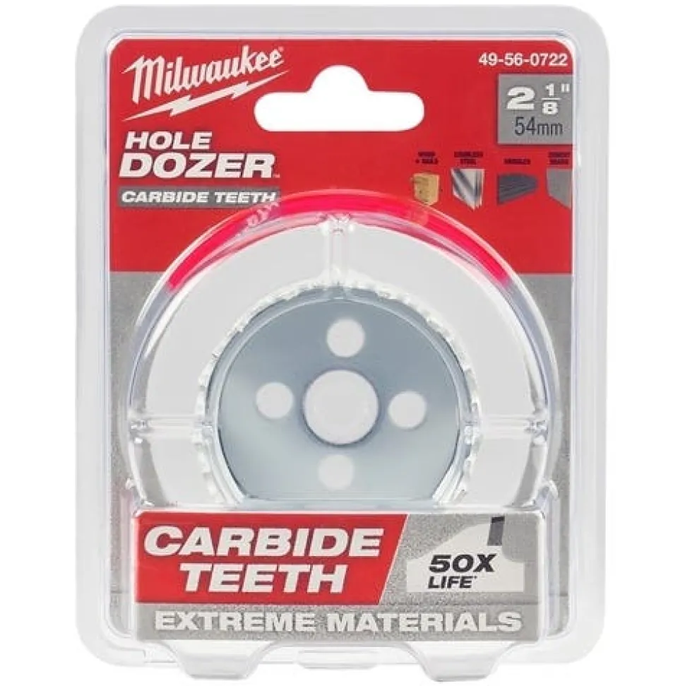 Milwaukee 5" Hole Dozer with Carbide Teeth 49-56-0748