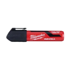 Milwaukee INKZALL Extra Large Black Chisel Tip Marker 48-22-3265