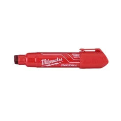 Milwaukee INKZALL Extra Large Red Chisel Tip Marker 48-22-3266