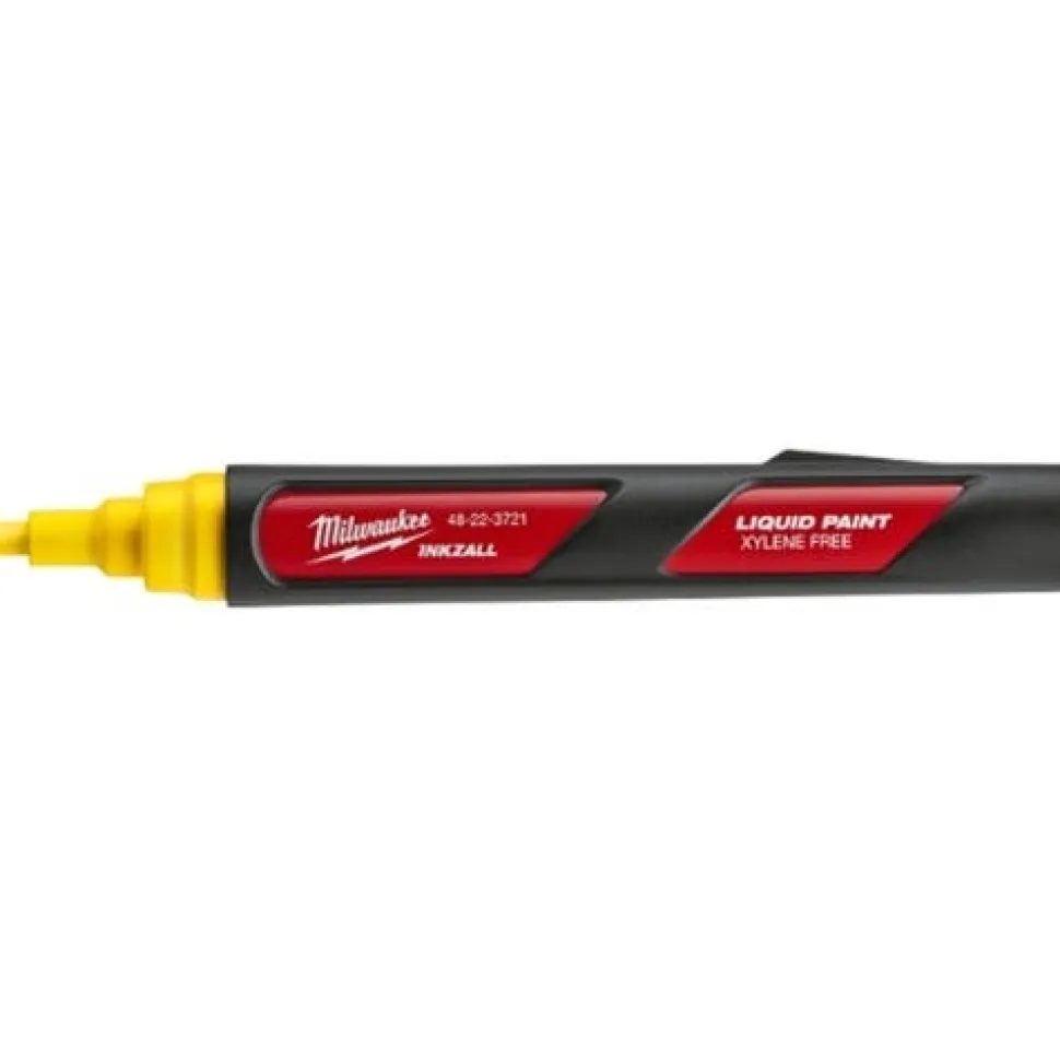 Milwaukee INKZALL Yellow Paint Marker 48-22-3721