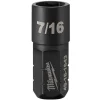 Milwaukee INSIDER Box Ratchet Socket 6 Point 7/16" 49-16-1643