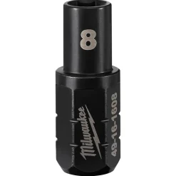Milwaukee INSIDER Box Ratchet Socket 6 Point 8mm 49-16-1608