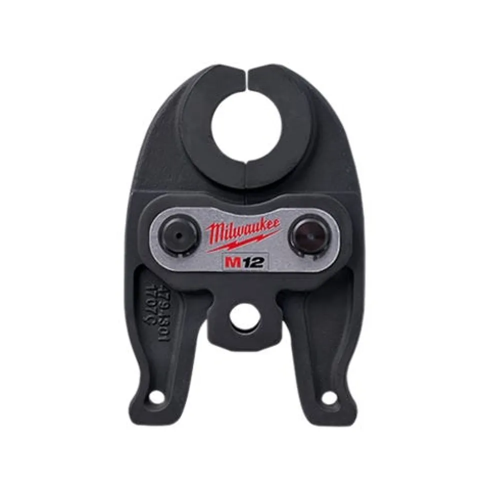 Milwaukee 1/2" IPS Black Pipe MegaPress Jaw for M12 Force Logic Press Tool 49-16-2450B