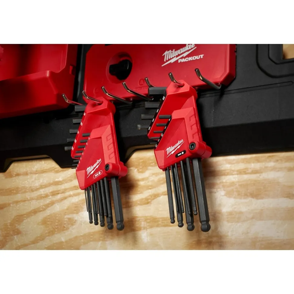 Milwaukee 13-Key Ball End L-Key Set - SAE 48-22-2185
